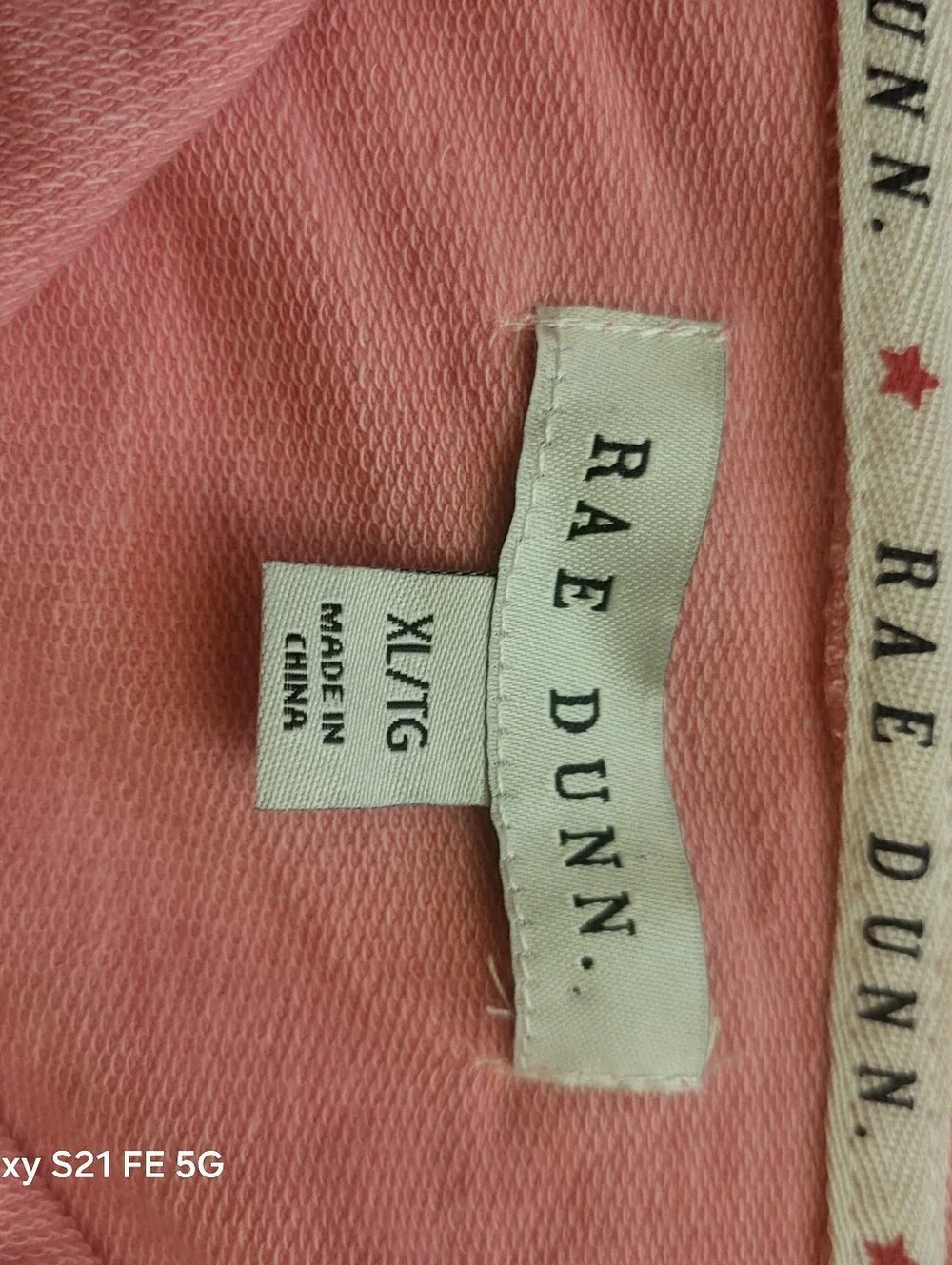 Rae Dunn Soft Pink Logo Sweatshirt - Picture 3 of 6
